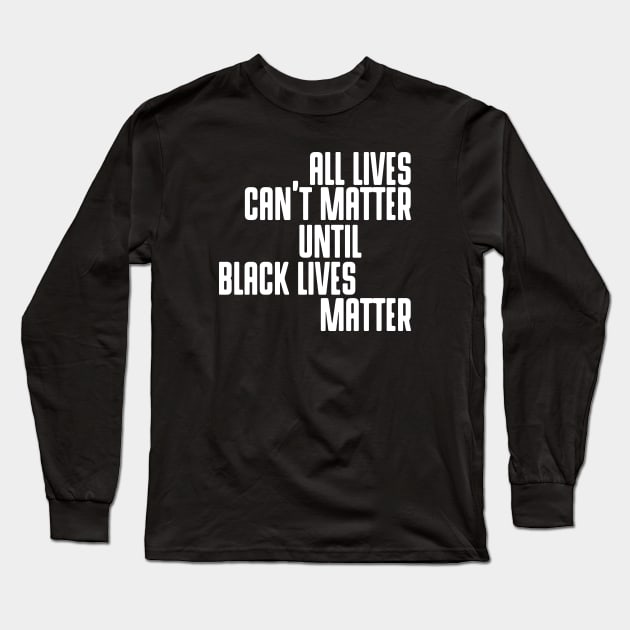 Black Lives Matter Long Sleeve T-Shirt by senomala